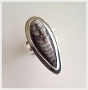 cephalapod sterling ring