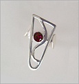 Rhodolite Garnet Ring