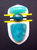 drusy peruvian opal chrysocolla