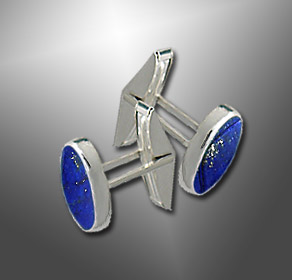 lapis cufflinks