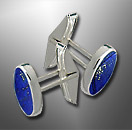 lapis cufflinks