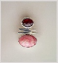 garnet, rhodochrosite