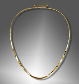 gold neckring