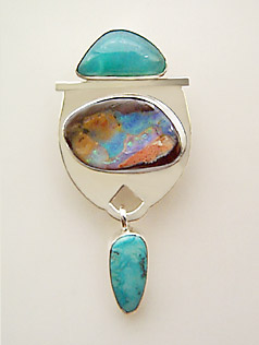 opal pendant