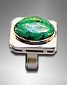 cuprite malachite ring