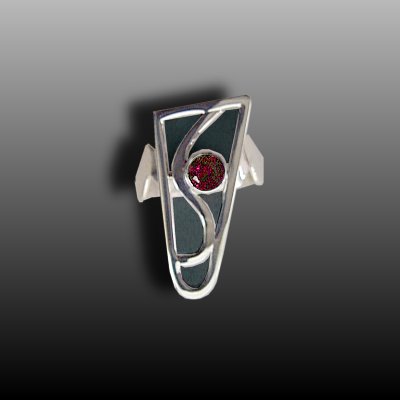 garnet ring