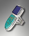 apis ring with turquoise