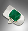 malachite and onyx ring