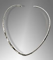 sterling silver neckwire