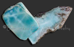 larimar rough