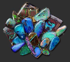 boulder opals