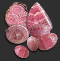 rhodochrosite cabs