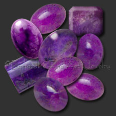 sugilite cabochons