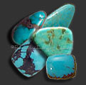 turquoise stones